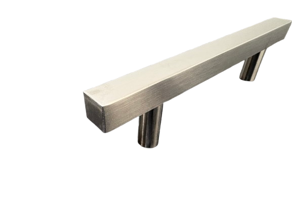 Handle square brushed