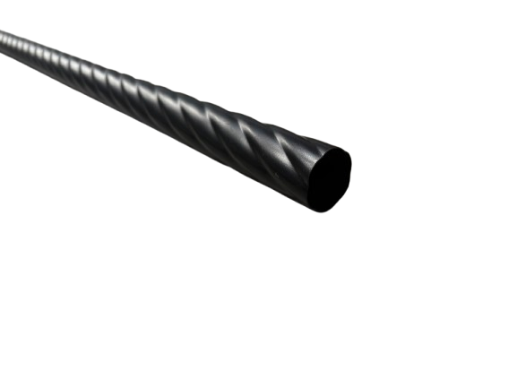 Curtain pipe with design 28mm 1.5m