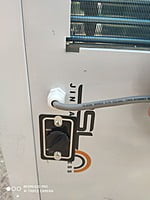 Thermostat controller view of Blue Star NST2020 partial steel body water cooler Thermostat controller view of Blue Star NST2020 partial steel body water cooler