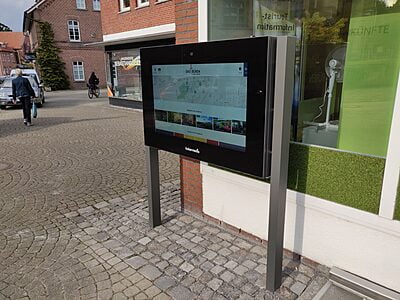 destination.kiosk 49-Zoll OUTDOOR - Querformat inkl. Standfüße destination.kiosk 49-Zoll OUTDOOR - Querformat inkl. Standfüße