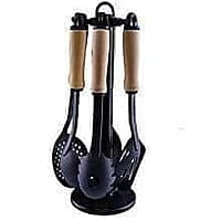 6PCS COOKING SPOON COOKWARE WITH STAND