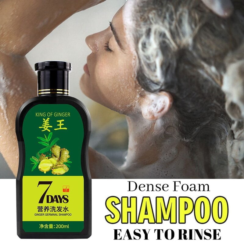 7DAYS GINGER HAIR GROWTH SHAMPOO 200ML 7DAYS GINGER HAIR GROWTH SHAMPOO 200ML