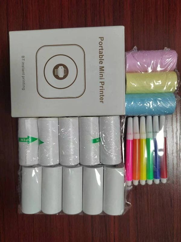 PORTABLE MINI PPRINTER WITH FULL ACCESSORIES PORTABLE MINI PPRINTER WITH FULL ACCESSORIES