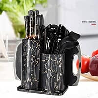25 PIECES HEAT RESISTANT COOKING SPOONS UNTENSILS COOKWARE 25 PIECES HEAT RESISTANT COOKING SPOONS UNTENSILS COOKWARE