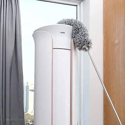 LONG EXTENDABLE BENDABLE  STEEL POLE HANDLE DUSTER  (2.8M)