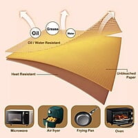 AIR FRYER PAPER OIL DRAINING PAPER - 50 PIECES PER PACK AIR FRYER PAPER OIL DRAINING PAPER - 50 PIECES PER PACK