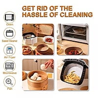 AIR FRYER PAPER OIL DRAINING PAPER - 50 PIECES PER PACK AIR FRYER PAPER OIL DRAINING PAPER - 50 PIECES PER PACK