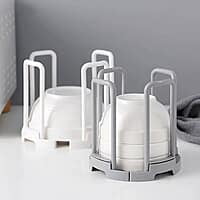 RETRACTABLE DESKTOP BOWL HOLDER