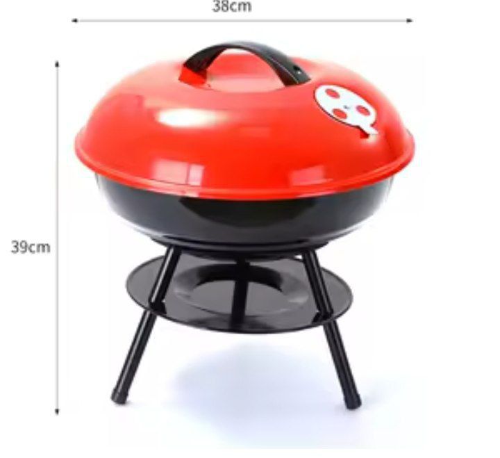 14INCHES PORTABLE SMOKELESS CHARCOAL BBQ POT