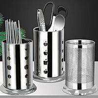 STAINLESS STEEL SILVER CUTLERY HOLDER CUTLERIES DRAINER STAINLESS STEEL SILVER CUTLERY HOLDER CUTLERIES DRAINER