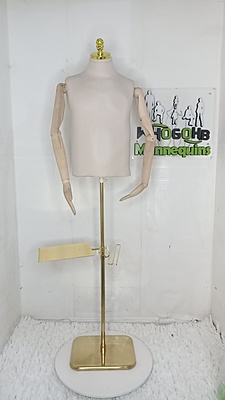 The Dickson Half Body Male Body Form Mannequin The Dickson Half Body Male Body Form Mannequin