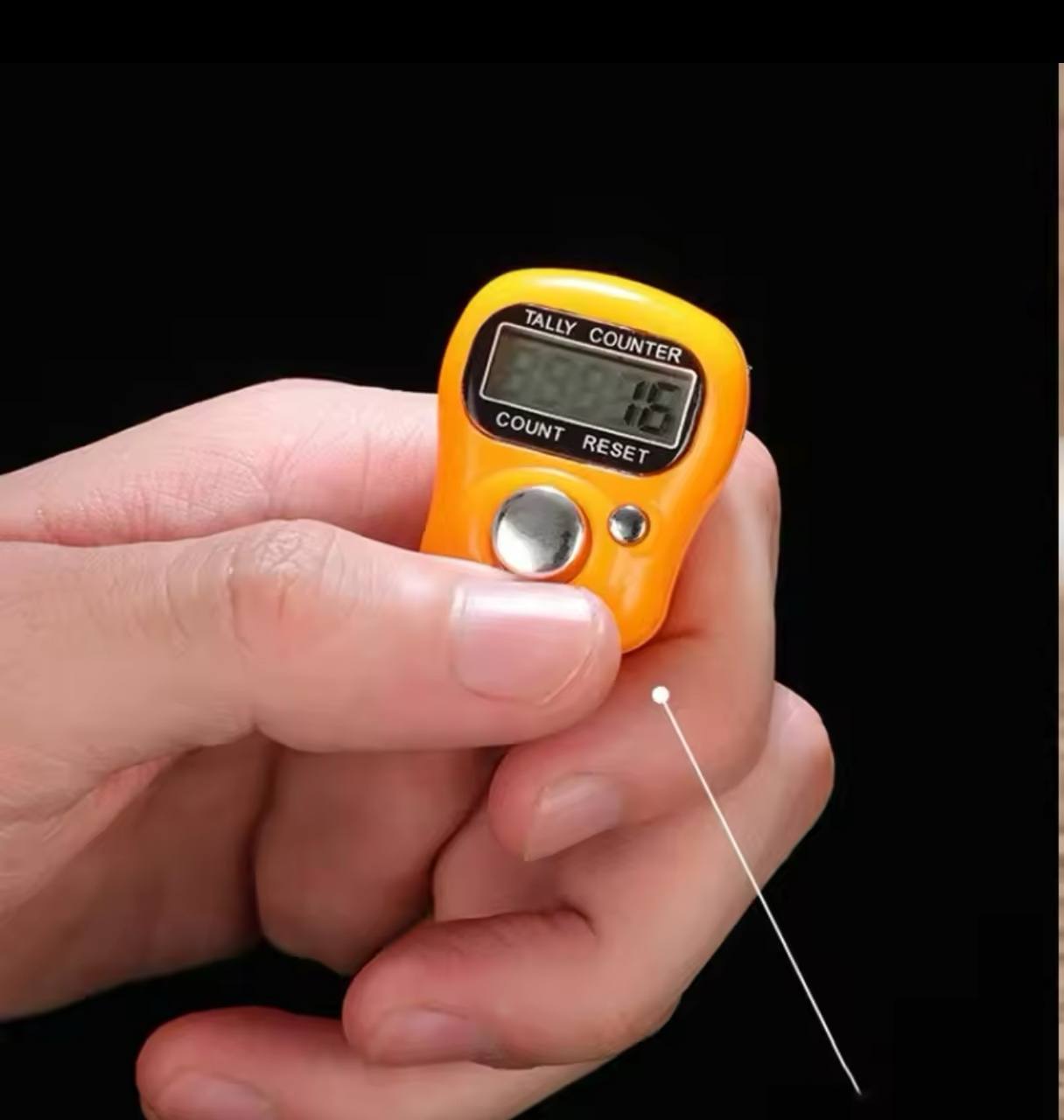 ELECTRONIC DIGITAL LCDFINGERRING TALLY COUNTER