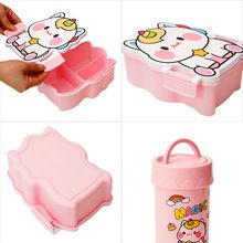 3IN1 CARTOON PARTITIONED LUNCH BOX/PLATE ALL COLOURS AVAILABLE  FOOD GRADE MATERIAL  MICROWAVE SAFE
