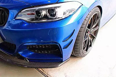 BMW 2 Series F22 & F23 EXOT Style Front Canards – M-Tech Only (2014–2021)