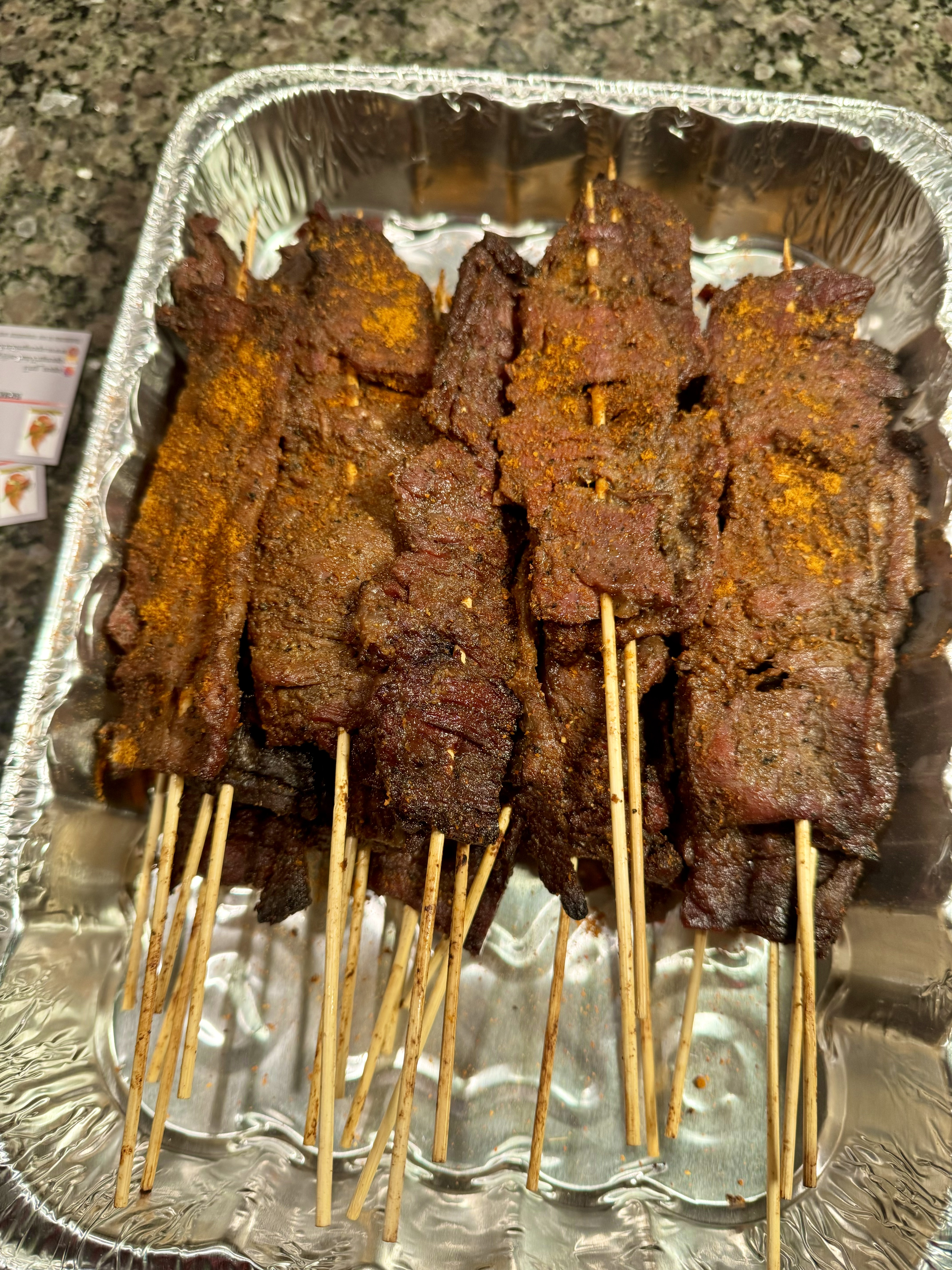 Beef Suya (Skewered) - HOT & READY Beef Suya (Skewered) - HOT & READY