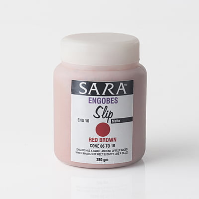 Sara Engobes Matte Red Brown ENG10 Sara Engobes Matte Red Brown ENG10