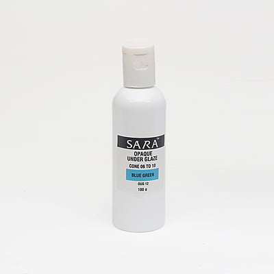 Sara Opaque Underglaze Blue Green OUG12 Sara Opaque Underglaze Blue Green OUG12