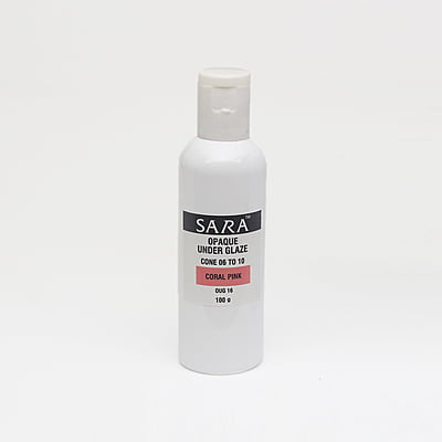Sara Opaque Underglaze Coral Pink OUG16 Sara Opaque Underglaze Coral Pink OUG16