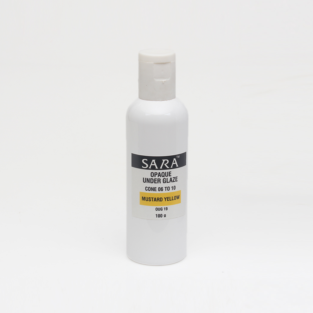 Sara Opaque Underglaze Mustard Yellow OUG19 Sara Opaque Underglaze Mustard Yellow OUG19