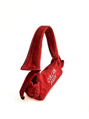 Collar Pouch in Red