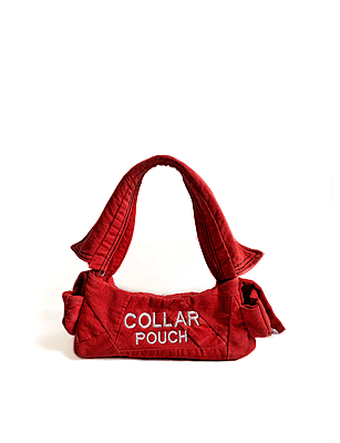 Collar Pouch in Red Collar Pouch in Red