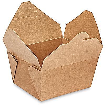KRAFT PAPER CONTAINER #1 450PCS/BX