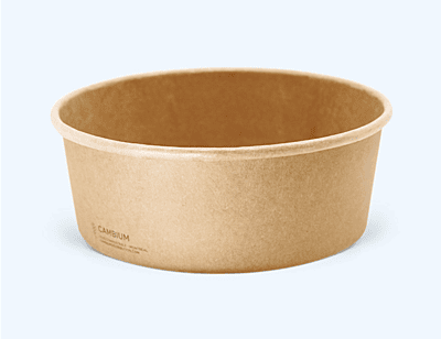 34 OZ KRAFT BOWL ROUND 300PCS/BX