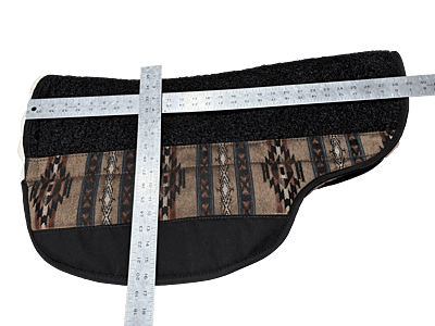 Pretty Barrel Pad with Merino Underside Pretty Barrel Pad with Merino Underside
