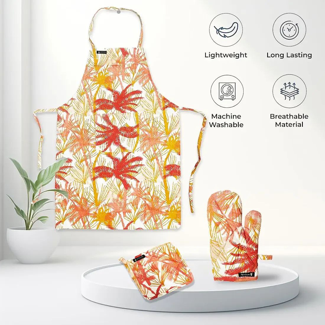 3IN1 KITCHEN APRON SET