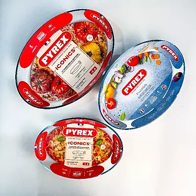 طقم بايركس حراري فرنسي ب 3 احجام