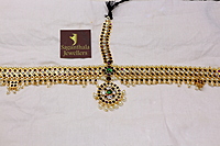 Margam Temple Jewellery Headset V Pattern โ Sun & Moon (Surya & Chandra Pirai) | One Gram Gold Finish | Classical Dance & Bridal Wear Margam Temple Jewellery Headset V Pattern โ Sun & Moon (Surya & Chandra Pirai) | One Gram Gold Finish | Classical Dance & Bridal Wear