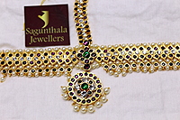 Margam Temple Jewellery Headset V Pattern โ Sun & Moon (Surya & Chandra Pirai) | One Gram Gold Finish | Classical Dance & Bridal Wear Margam Temple Jewellery Headset V Pattern โ Sun & Moon (Surya & Chandra Pirai) | One Gram Gold Finish | Classical Dance & Bridal Wear