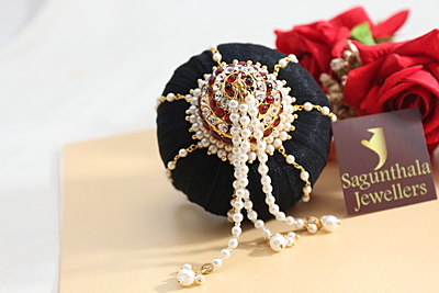 Anda Kondai - Ethnic & Ornate Exclusive Kempstones Hair Accessory Anda Kondai - Ethnic & Ornate Exclusive Kempstones Hair Accessory