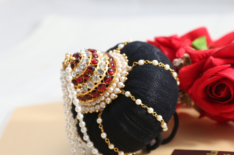 Anda Kondai - Ethnic & Ornate Exclusive Kempstones Hair Accessory Anda Kondai - Ethnic & Ornate Exclusive Kempstones Hair Accessory