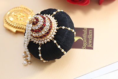 Anda Kondai - Ethnic & Ornate Exclusive Kempstones Hair Accessory Anda Kondai - Ethnic & Ornate Exclusive Kempstones Hair Accessory