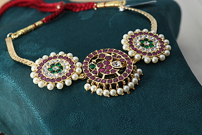 peacock necklace
