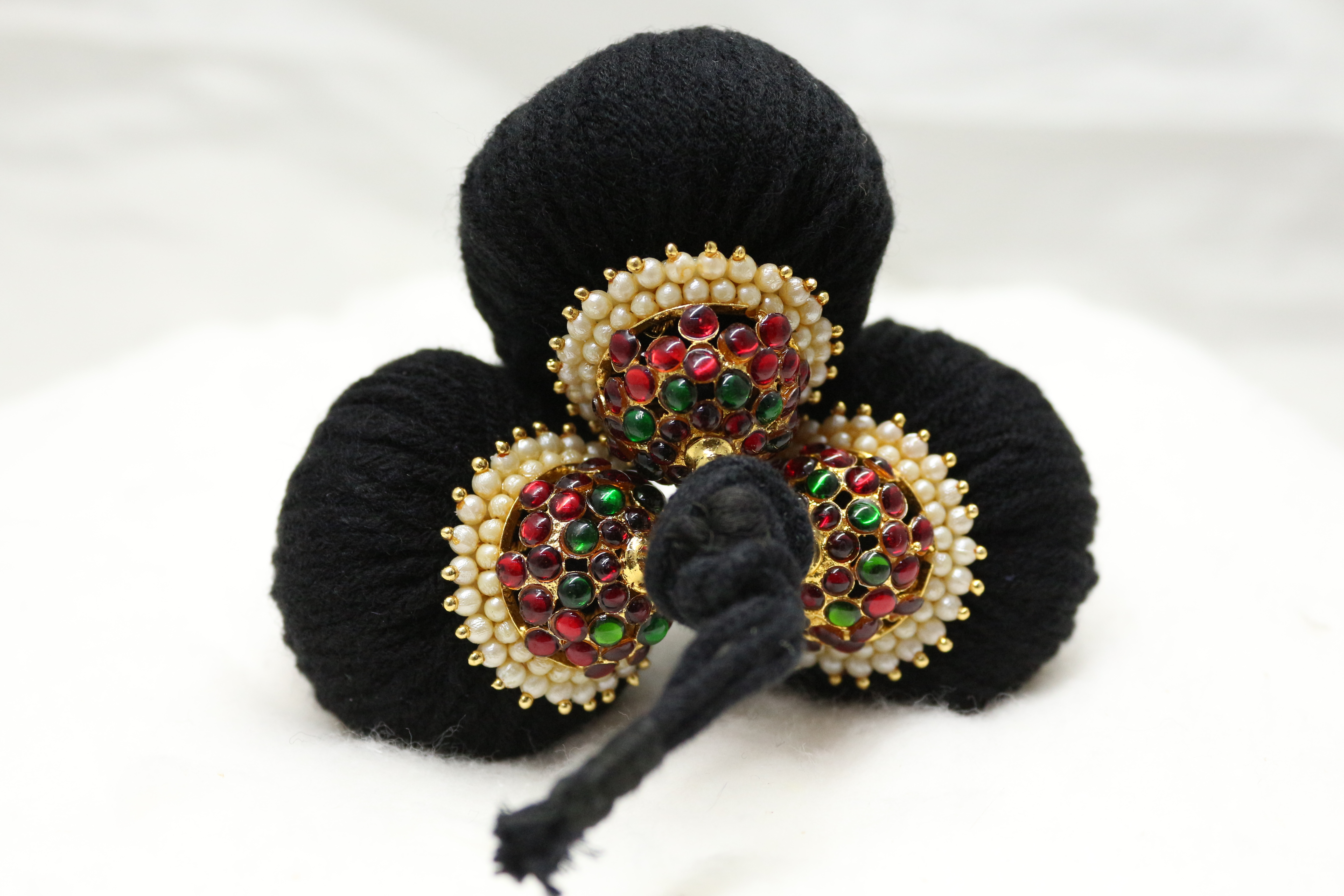 Traditional Kunchalam/Kunjala – Kempstone Temple Jewellery Hair Accessory
