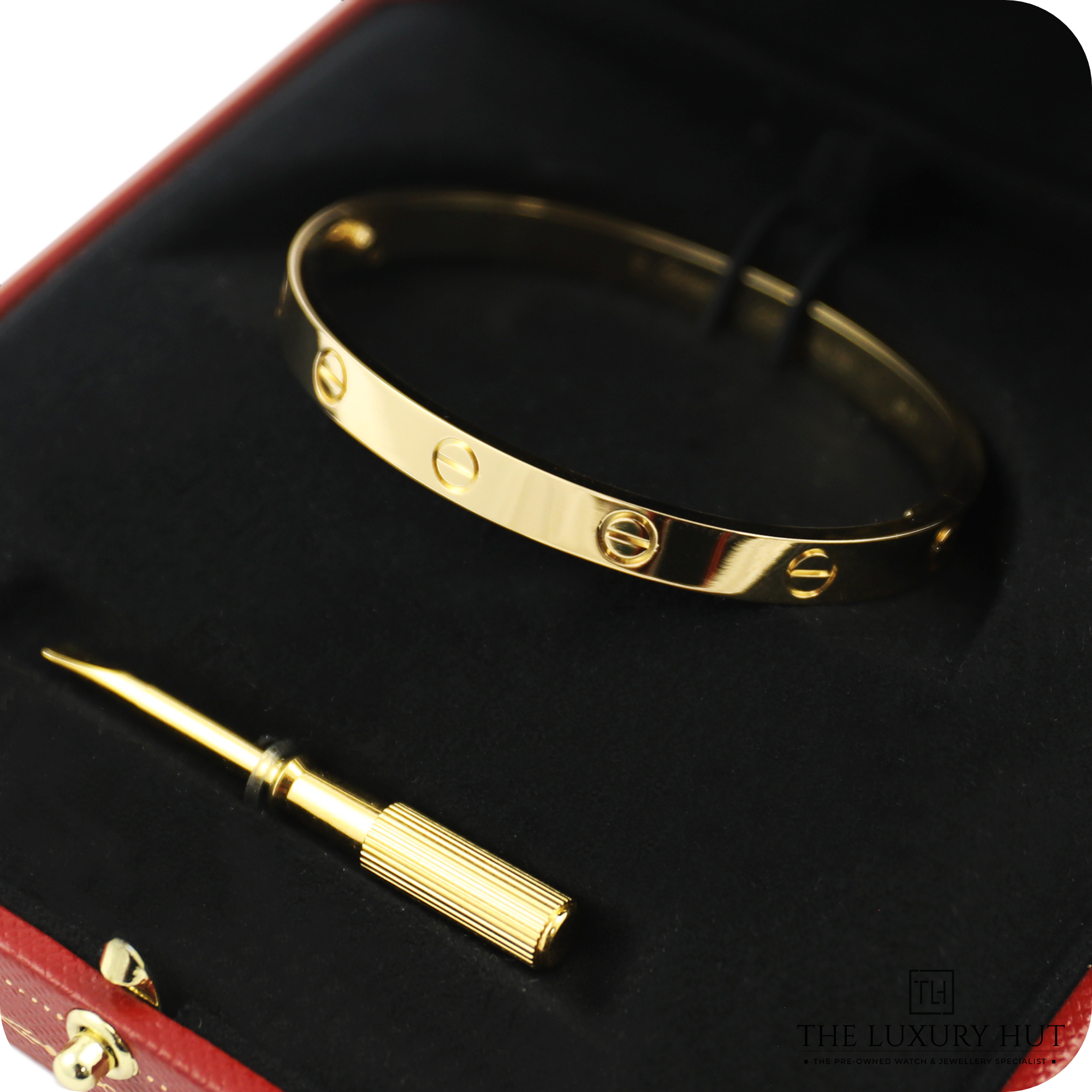 Cartier Gold Brushed Finish Cartier Gold Brushed Finish