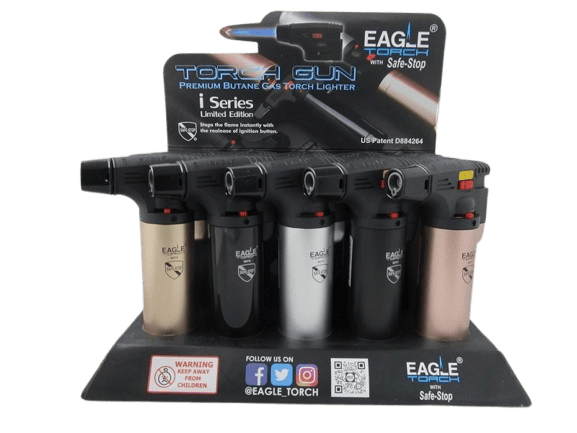 Eagle Torch® - 4" Metallic Side Torch Gun - 15CT Eagle Torch® - 4" Metallic Side Torch Gun - 15CT