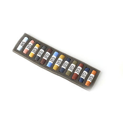 La5 Hand Made Soft Pastel Sticks Set - 2 (12Colours)