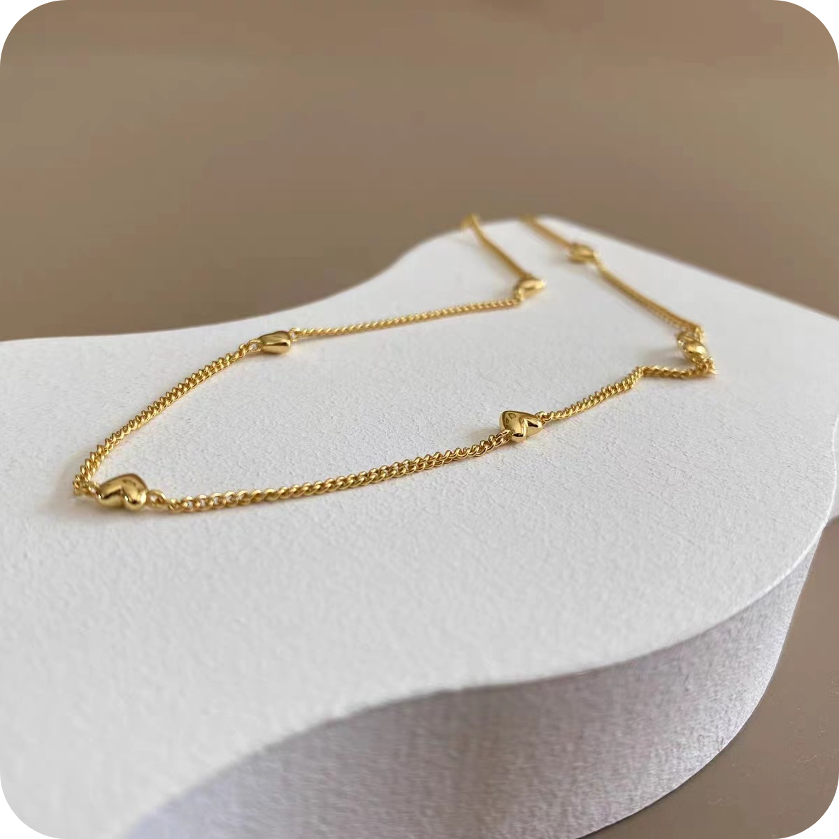 Mini Hearts Chain