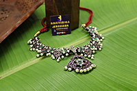 Black Antique  Temple Necklace