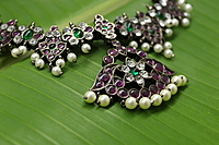 Black Antique  Temple Necklace