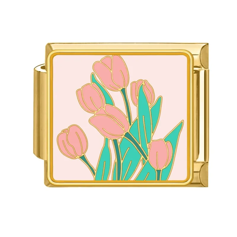 Golden Tulips Pink
