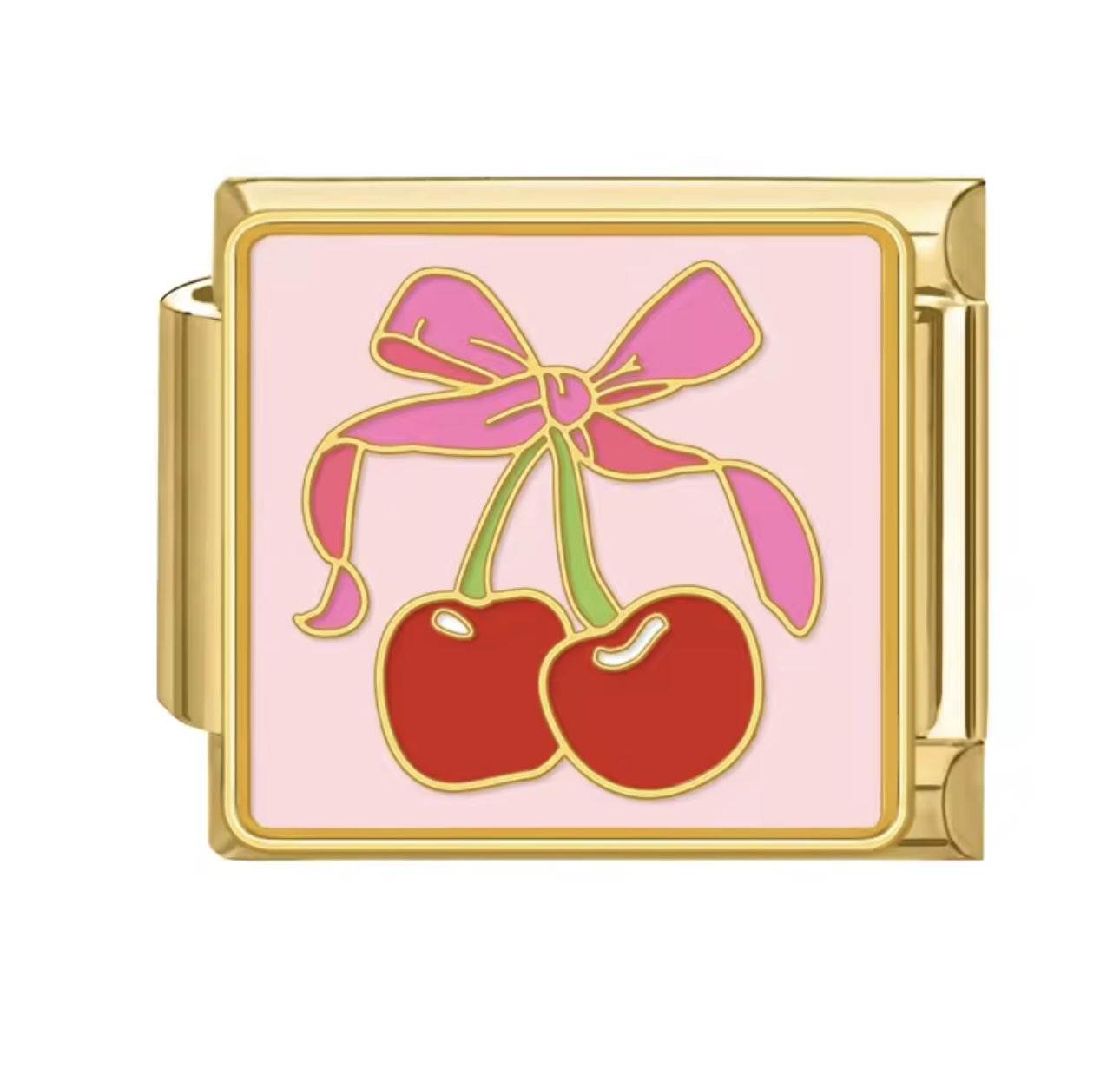 Golden Cherries Pink