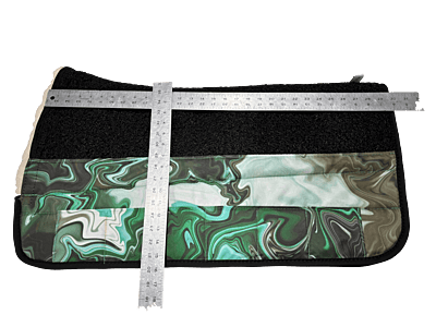 30" Western Pad with Liquid Teal 30" Western Pad with Liquid Teal