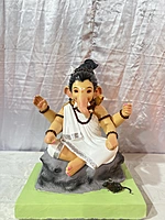 Mahadev Ganpati | POP Ganpati | 22 Inches Height | MROA-0002-POP-22-MAHAD-PROA-DNOA