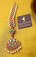 Temple Jewellery - Forehead Pendant/Nethi Chutty/Maang Tikka