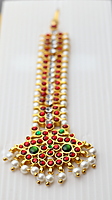 Forehead Pendant/Nethi Chutty/Maang Tikka - Artificial Temple Jewellery