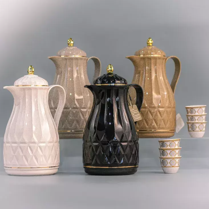 دلة قهوة فاخرة 1 لتر عدة الوان